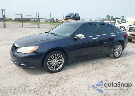 2012 Chrysler 200 Limited z USA, uszkodzony, nr VIN 1C3CCBCG0CN106999